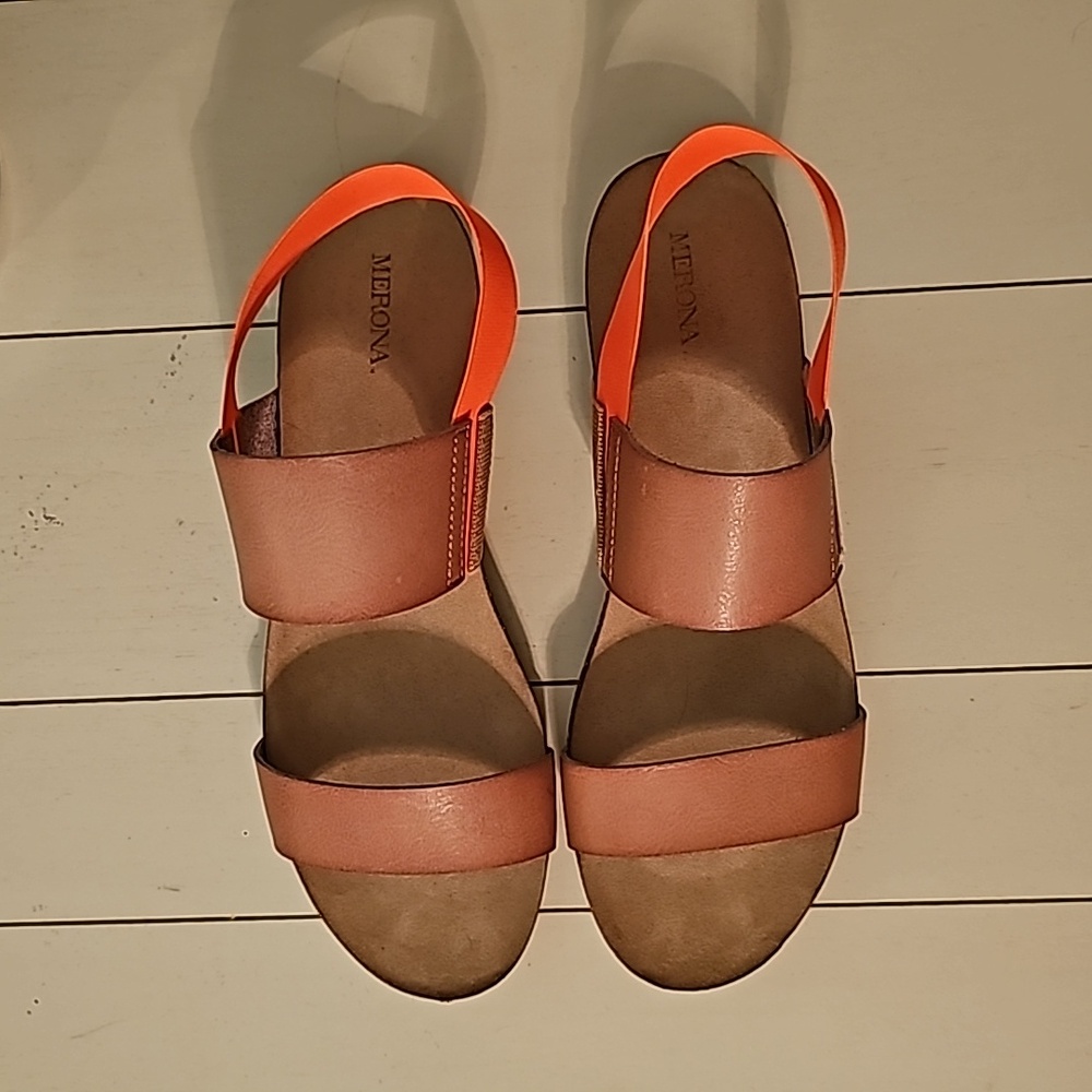 Target Merona Slides Tan Size 10